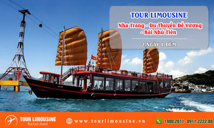 Tour Limousine Nha Trang Du Thuyền Đế Vương Bãi Nhũ Tiên 3 ngày 3 đêm
