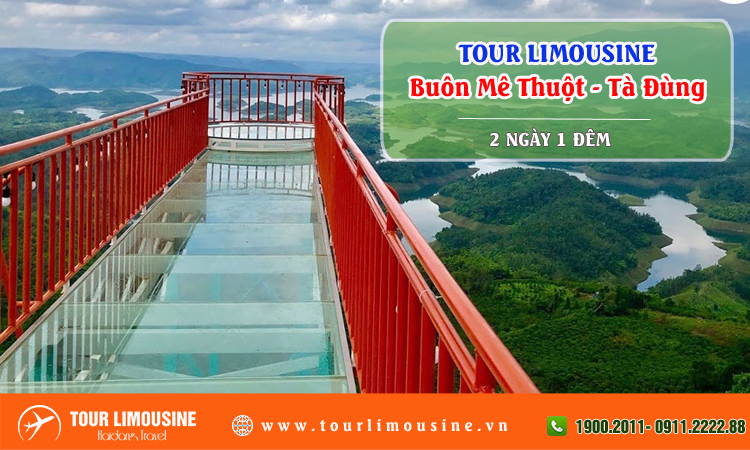 Tour Limousine Buôn Mê Thuột Tà Đùng 3 ngày 3 đêm